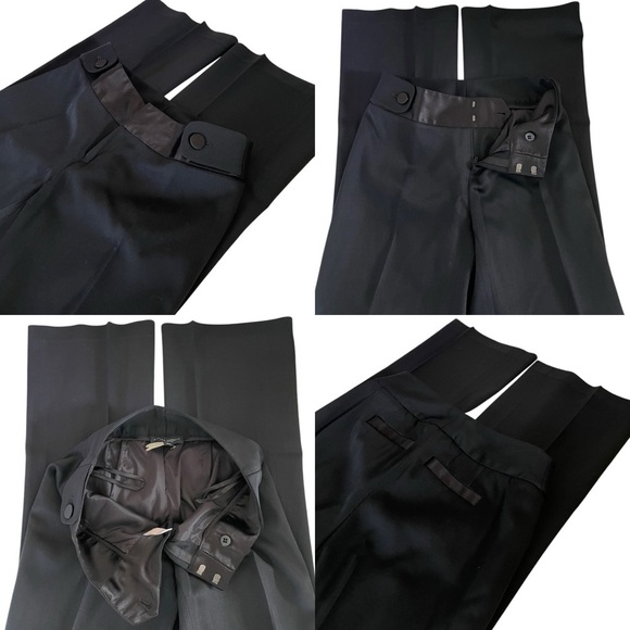 Banana Republic Black Straight Leg Jackson Fit Women’s Dress Pants size 0 - Picture 3 of 13
